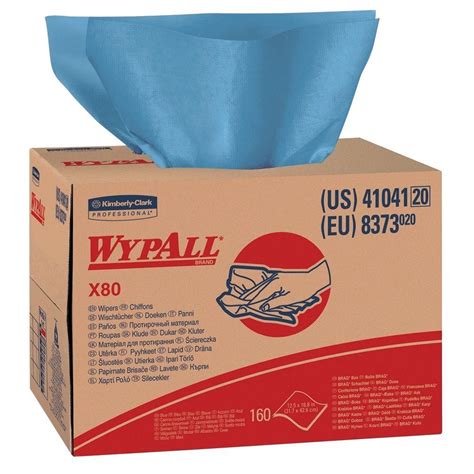 wypall x80 towels brag box qty 160 steel blue|wypall x80 wipes.